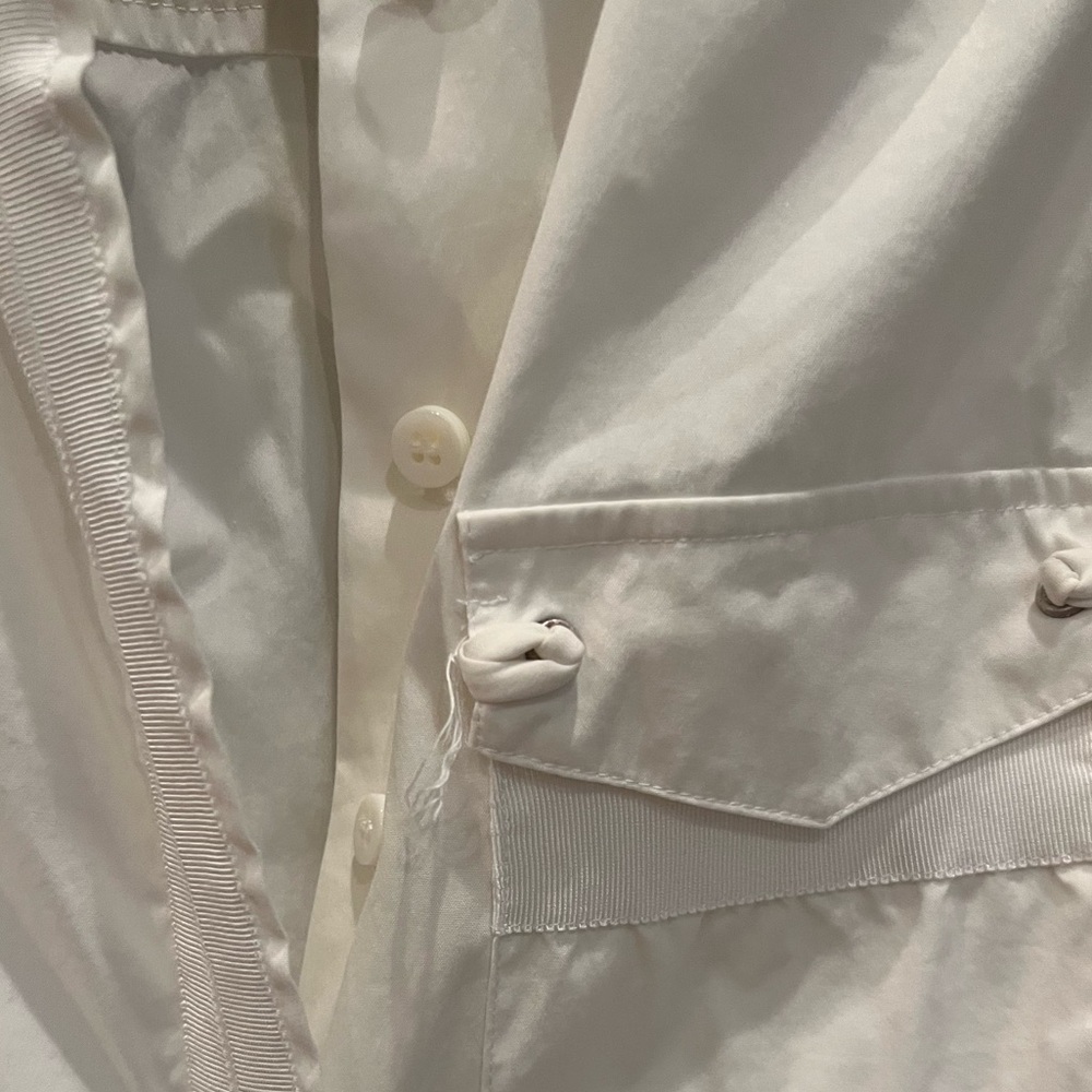 Worth Sleeveless Collard Button Down - image 6